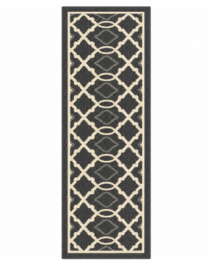 Alfombra Decorativa Antideslizante 180x60Cm Para Pasillo