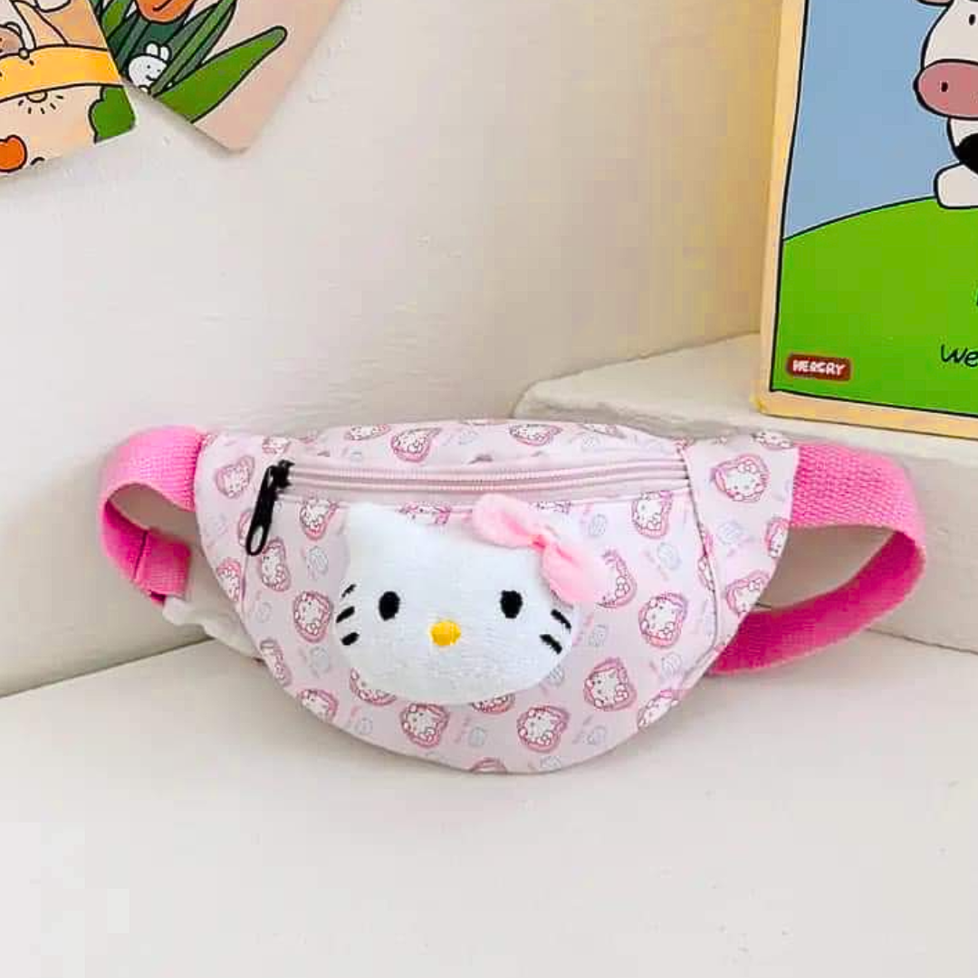 Cartera Bolso Kuromii y Hello Kitty Para Niñas Kawaii