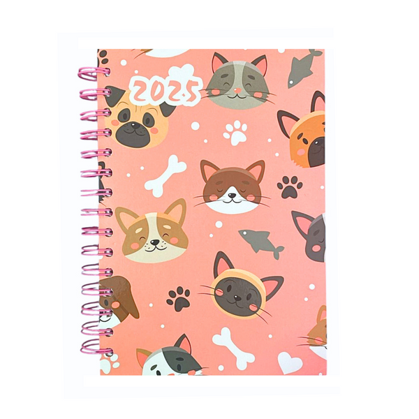 Agenda 2025 Diseño Kawaii