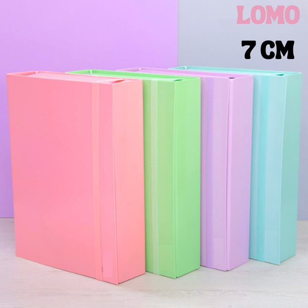 Carpeta Archivadora Porta Documentos Con Elástico Lomo 7cm