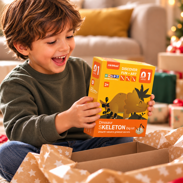 Juego De Arqueología Esqueleto Dinosaurio Fosil Para Niños