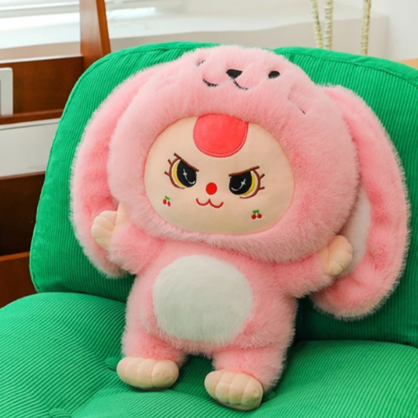 Peluche Baby Three Animalitos Con Disfraz Adorable 30 Cm