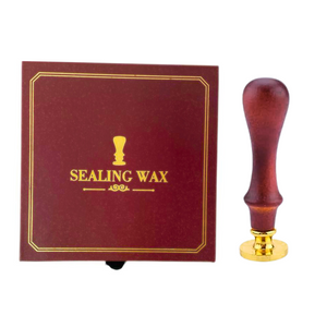 Sello Con Lacre Vintage Timbre Cera Tarjetas