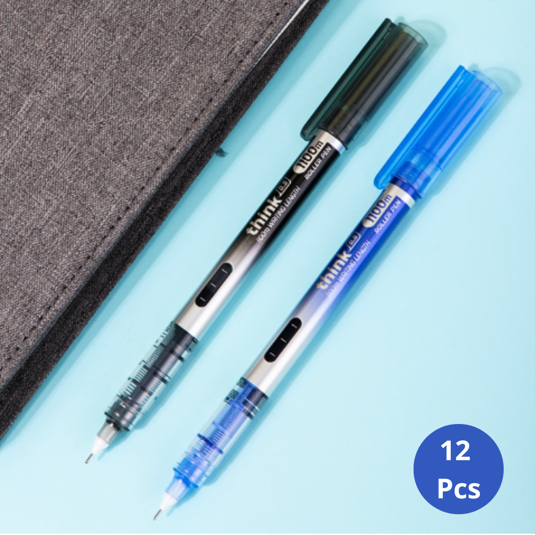 Lápices Pasta Bolígrafo Secado Rápido 0,5 Mm Pack De 12