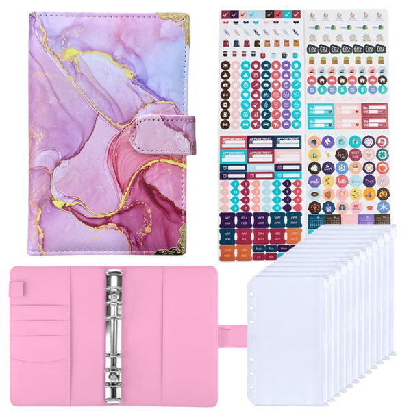 Budget Binder Carpeta Organizadora A6 De Dinero Para Ahorro