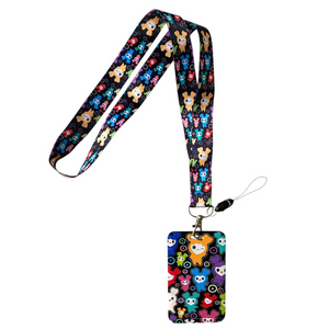 Lanyard Cinta Colgante + Portacredencial Tierno Kawaii