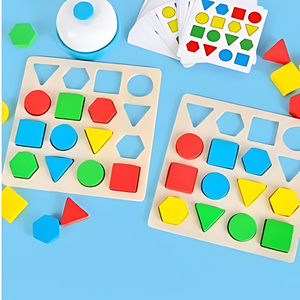 Juguete Didáctico De Figuras Geométricas - Juego Educativo