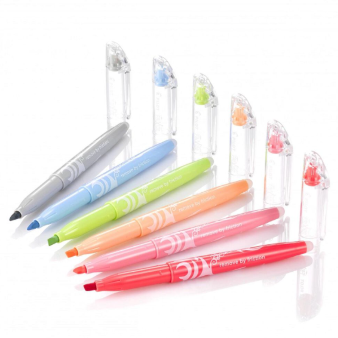 Set 6 Destacadores Pilot Frixion Light Punta Biselada