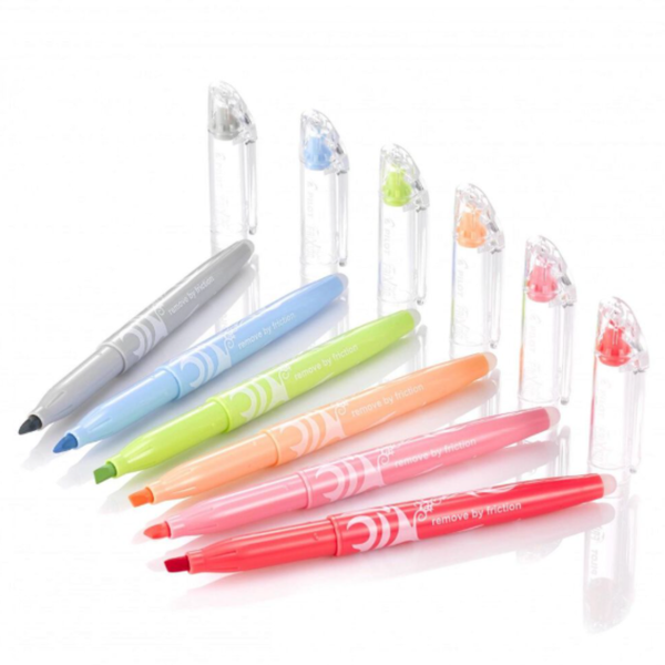Set 6 Destacadores Pilot Frixion Light Punta Biselada