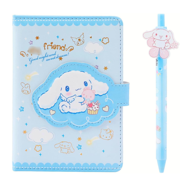 Agenda o Diario de Vida Cinnamoroll con Lápiz