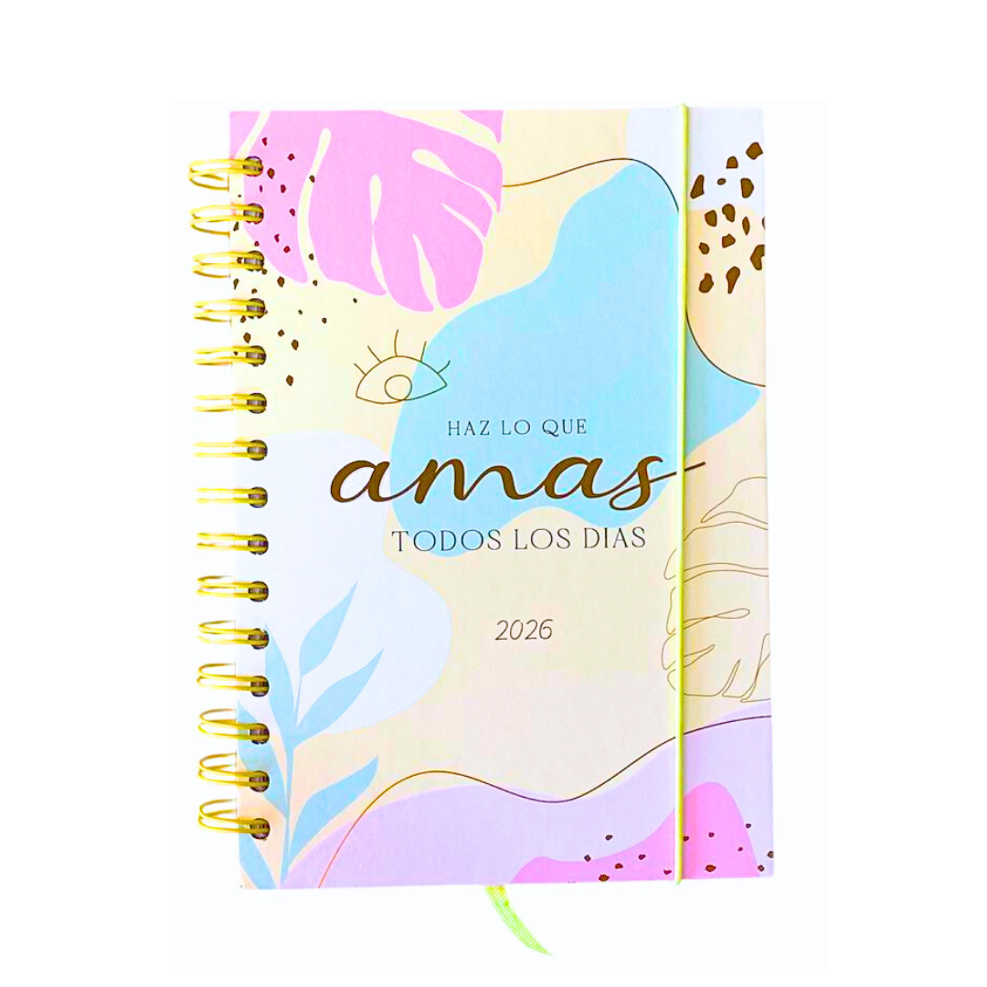 Agenda 2026 A5 21cm X 14,5cm Frases Motivacionales