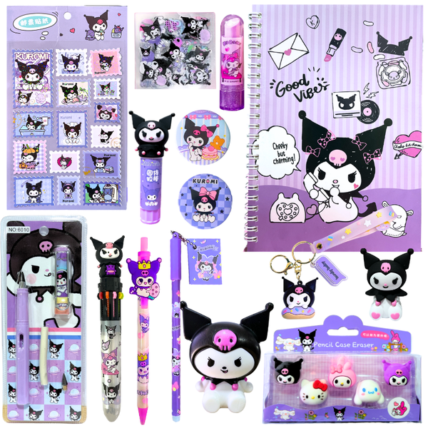 Box Regalo Papelería Kawaii Kuromi