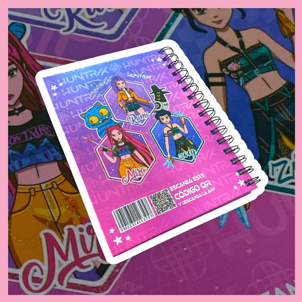 Box Regalo Papelería Huntrix De Las Guerreras Del Kpop Rumi