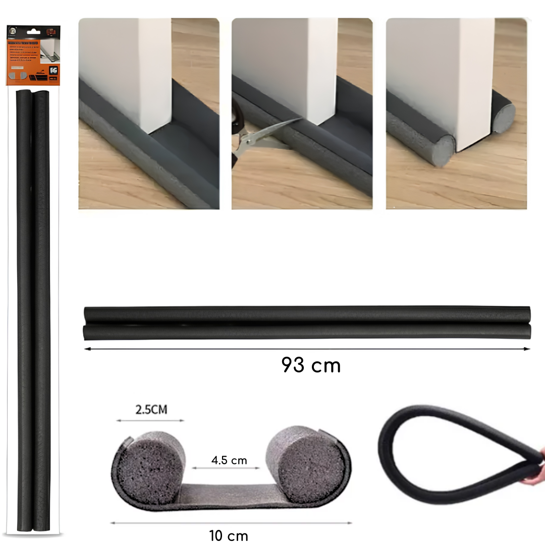 Burlete Aislante Para Puertas Y Ventanas 93 Cm De Frío/calor