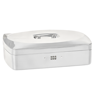 Caja Fuerte Dinero Metálica 25cm X 19cm Combinación Clave