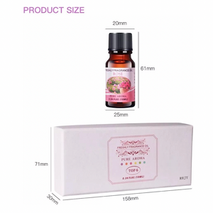 Set de  6 Aceites Esenciales Aromáticos Para Difusor/Humificador