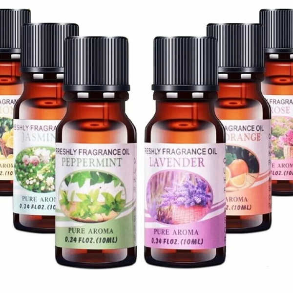 Set de  6 Aceites Esenciales Aromáticos Para Difusor/Humificador