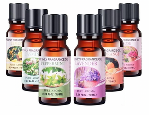 Set de  6 Aceites Esenciales Aromáticos Para Difusor/Humificador