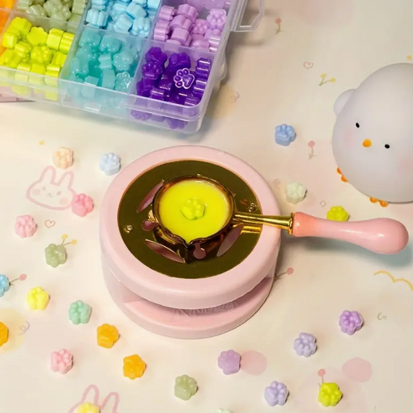 Cera Lacre Para Sellos Timbres Vintage