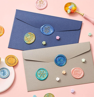 Cera Lacre Para Sellos Timbres Vintage