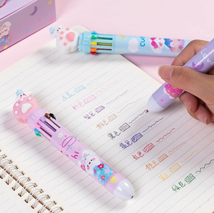 Lápiz Pasta Garrita de 10 colores en 1