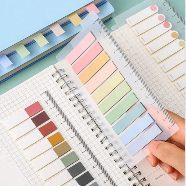 Notas Adhesivas multiusos con regla