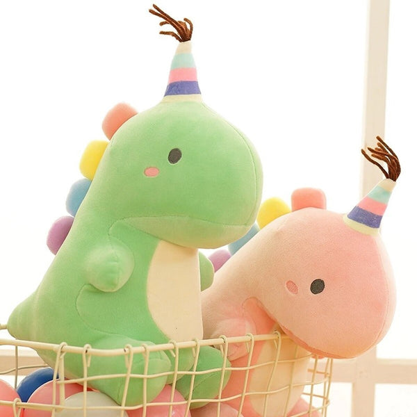 Peluche Dinosaurio Bebé Kawaii Tierno Y Suave 27cm
