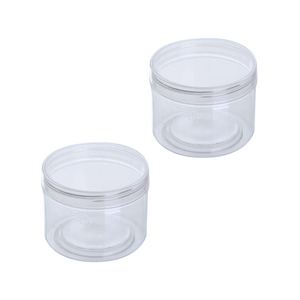 Envase Plástico Con Tapa Rosca Contenedor Pack De 2