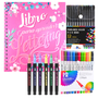 Kit Libro Lettering De 158 Páginas + 3 Set De Plumones