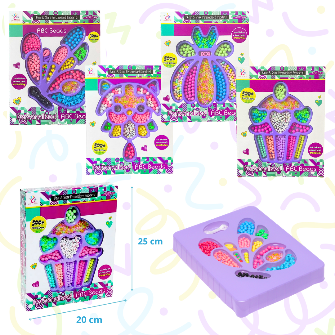 Kit Para Hacer Pulseras Y Collares Pack 2 Diseños