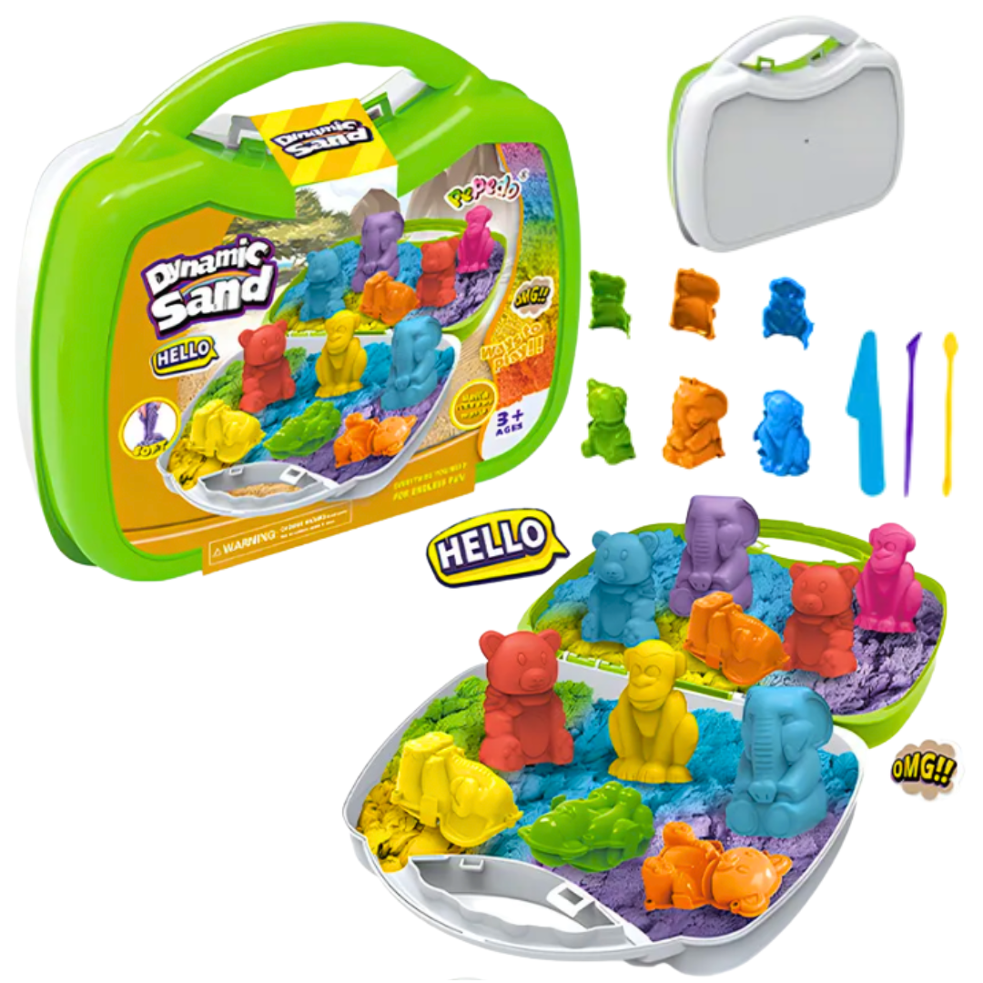 Arenas Mágica Con Moldes Y Herramientas