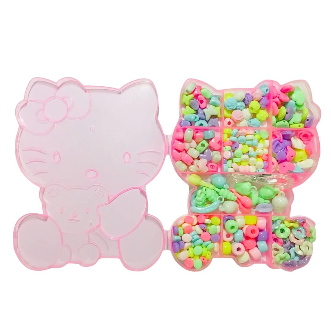 Kit Pulseras Y Collares Manualidades Para Niña