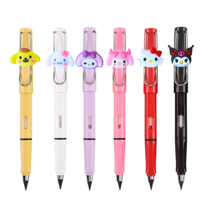 Set De 6 Lápices Infinito Para Niños Lapiz Eterno Kuromi