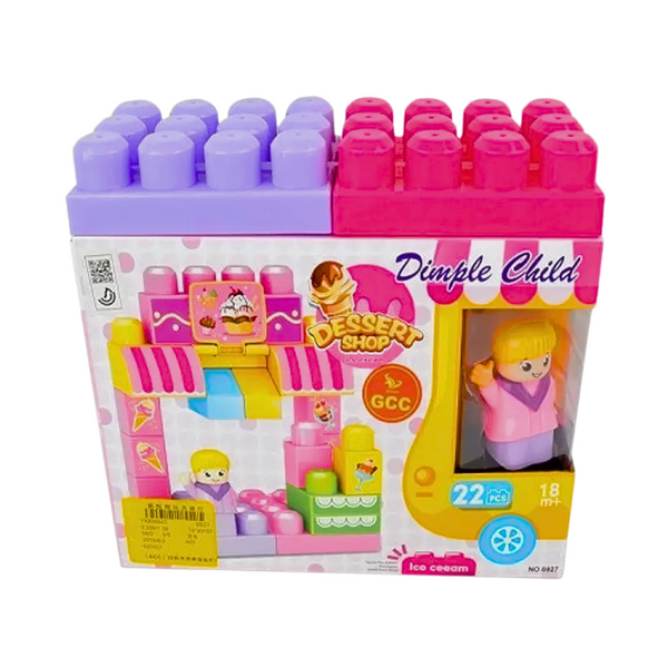 Juego Bloques De Construcción Con Base Para Niños