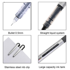 Lápices Pasta Bolígrafo Secado Rápido 0,5 Mm Pack De 12