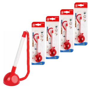 Pack De 4 Bolígrafos Con Base Adhesiva Para Escritorio