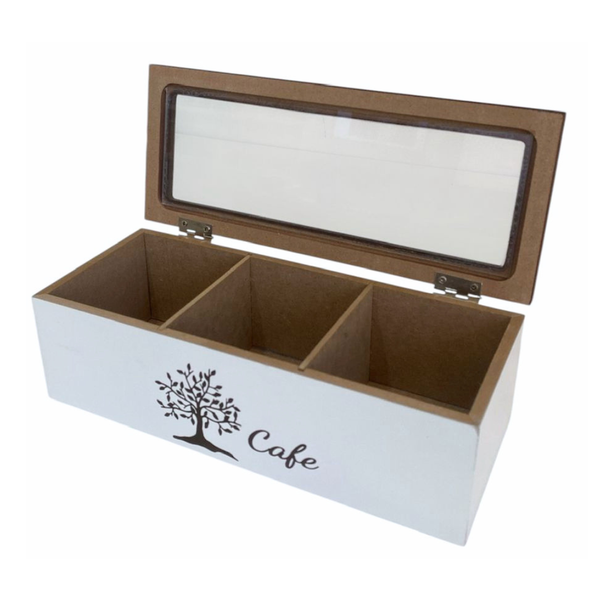 Organizador De Madera Para Bolsas De Té