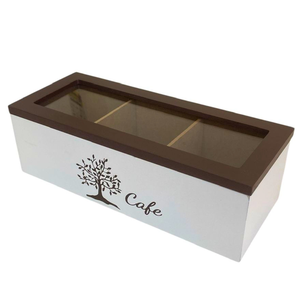 Organizador De Madera Para Bolsas De Té