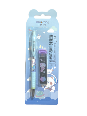 Portaminas Diseños Kawaii 0,5 Mm + Minas 0,5 Mm