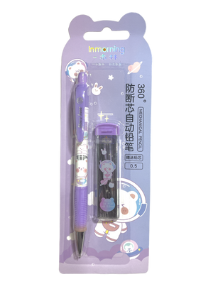 Portaminas Diseños Kawaii 0,5 Mm + Minas 0,5 Mm