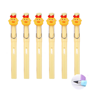 Set De 6 Lápices Infinito Para Niños Lapiz Eterno Kawaii