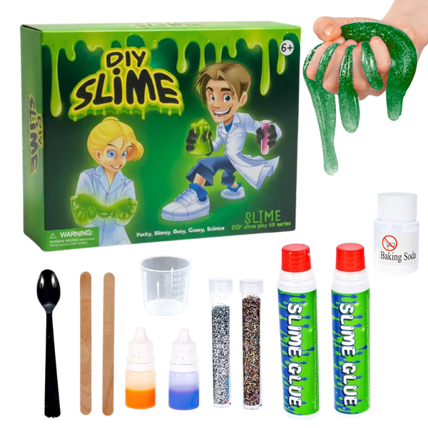Kit Científico De Slime Experimento Completo No Tóxico