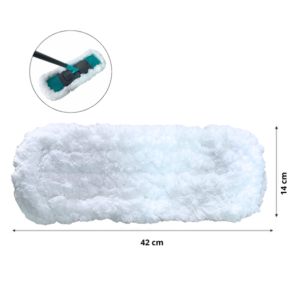 Mopa De Microfibra De Repuesto Para Trapero