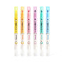 Destacadores Borrables Set De 6 Colores Pastel Kawaii