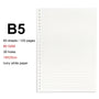 Repuesto De Hojas Para Libreta Anillada B5 Languo